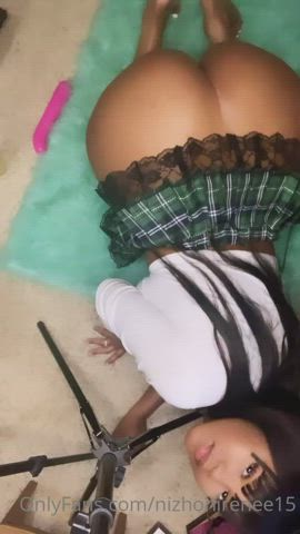 Arab Big Ass Booty Bottomless Bubble Butt Ebony Schoolgirl Tease Teen clip