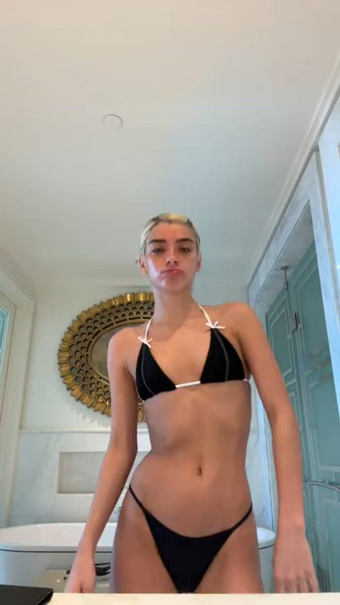 bikini short hair tiktok clip