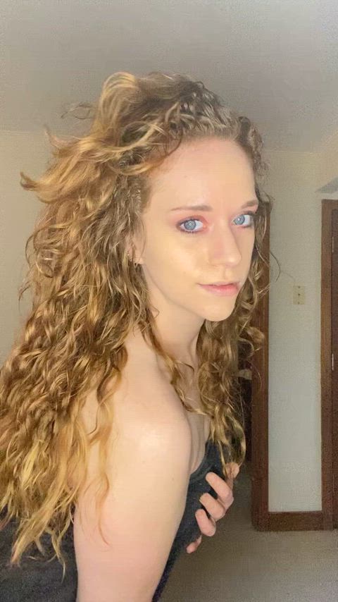 bored and ignored curly hair flashing homemade long hair natural onlyfans red hair