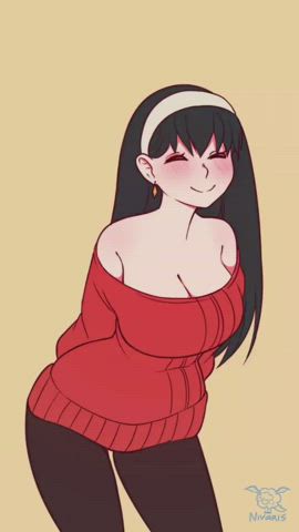 animation anime ass big ass big tits boobs milf mom tits clip