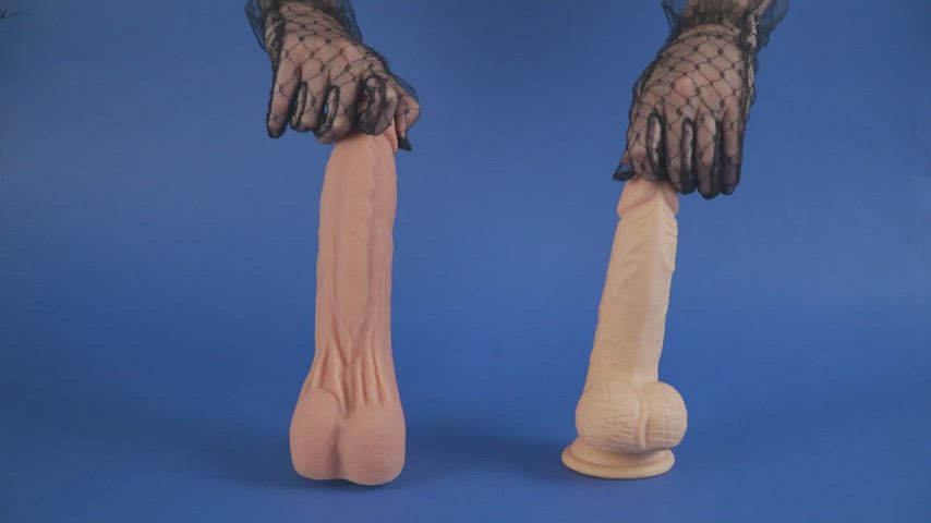 Firm dildo for safe penetration