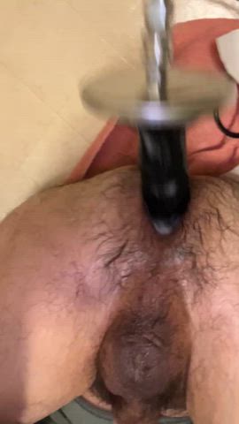 Getting pounded by my fuck machine