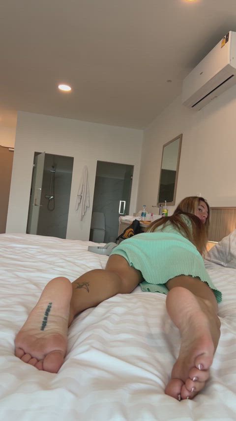 What will you do if you see me on the bed like this