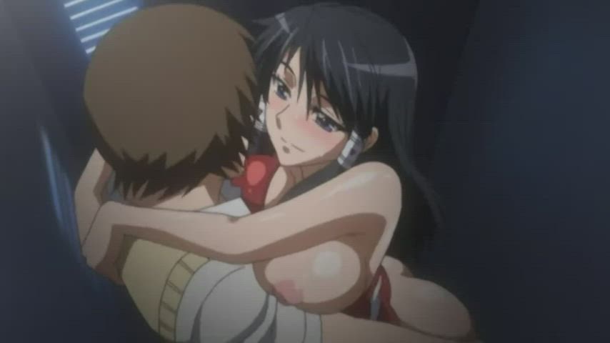 anime creampie hentai kissing locker room moaning swimsuit clip