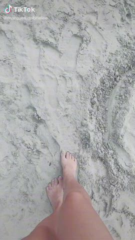 Beach Boobs Cleavage TikTok clip