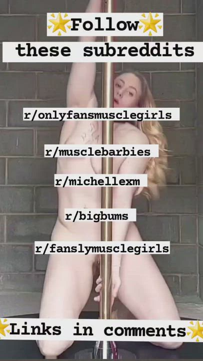 Follow these subreddits that I have created dedicated to muscle girls. Links in the