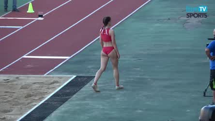 Ljiljana Matović Triple Jump Wedgies