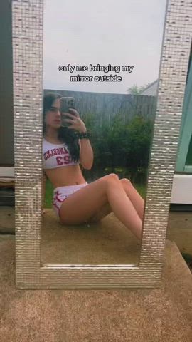 Latina Legs Shorts Sport Teen TikTok clip