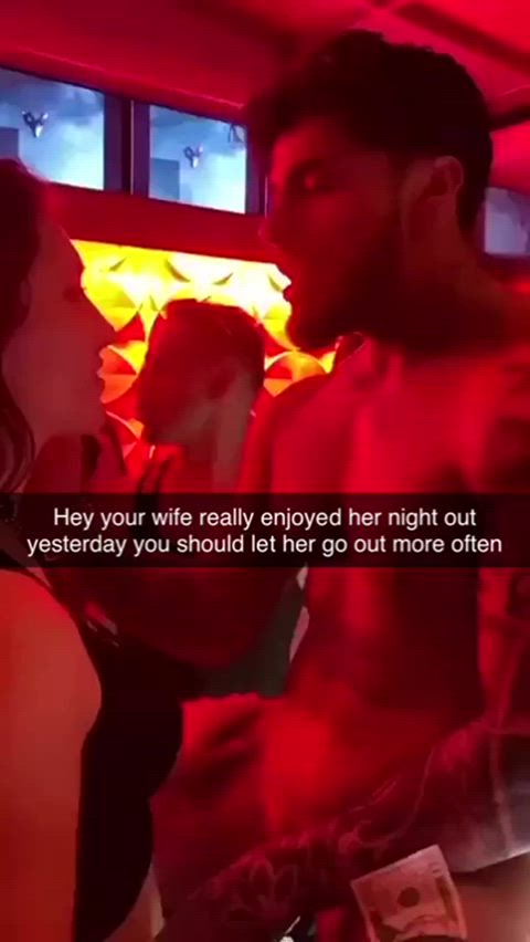 Snapchat male stripper blowjob