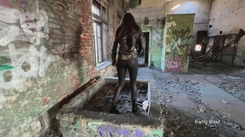 leather pee peeing petite piss pissing public russian teen watersports clip
