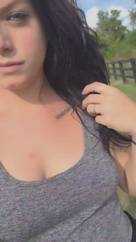 amateur big tits boobs bouncing tits flashing teen thick tiktok tits clip