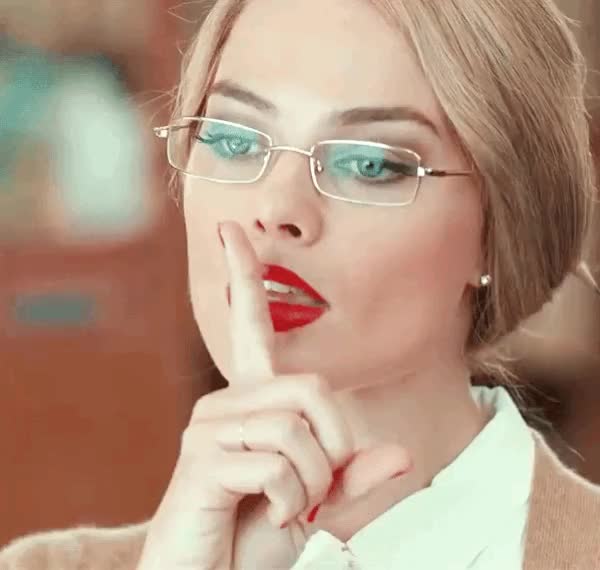 The new librarian at school... [Margot Robbie]