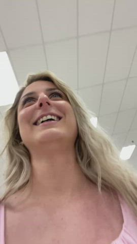 Tits out at target [g]