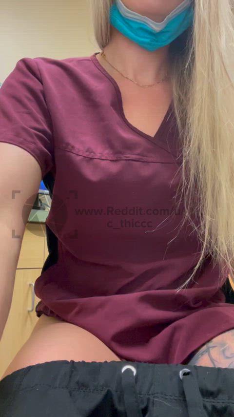 Wanna bend over this nurse in clinic?