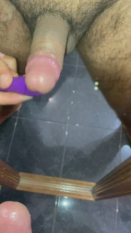 Vibrator ruins my orgasm and makes my cock pulse like hell