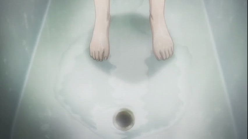 Roberta in the shower [Black Lagoon: Roberta's Blood Trail]