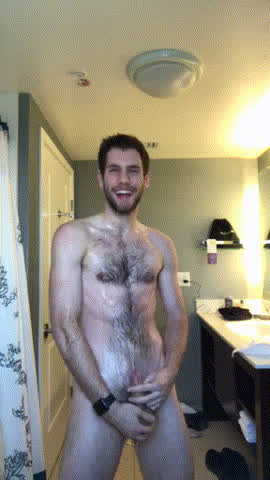 “Hot piss stream” …