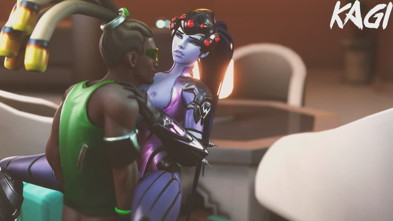 3D Animation Female Overwatch clip