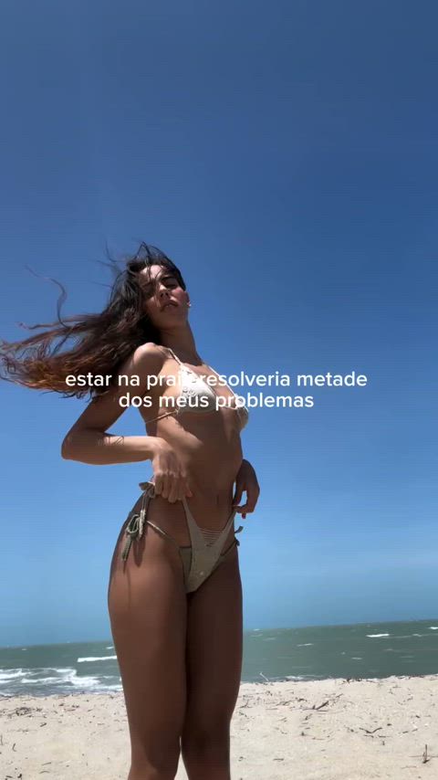 ass beach bikini brazilian celebrity dancing sexy tits latinas clip