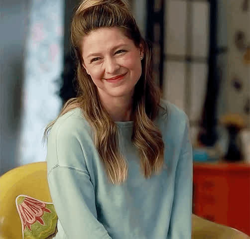 Your gf [Melissa Benoist] when you tell her and her bull that you’ve been working