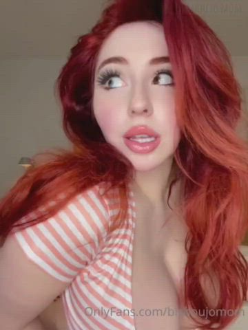 big tits redhead thick clip