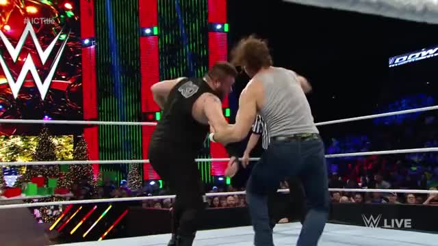 Ambrose vs Ziggler vs Owens - Intercontinental Title Triple Threat: SuperSmackDown,