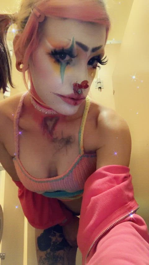 alternative clown girl cute masturbating pawg petite tattoo tease alt-girls at-work