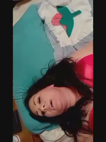 Brunette MILF Shaved Pussy clip