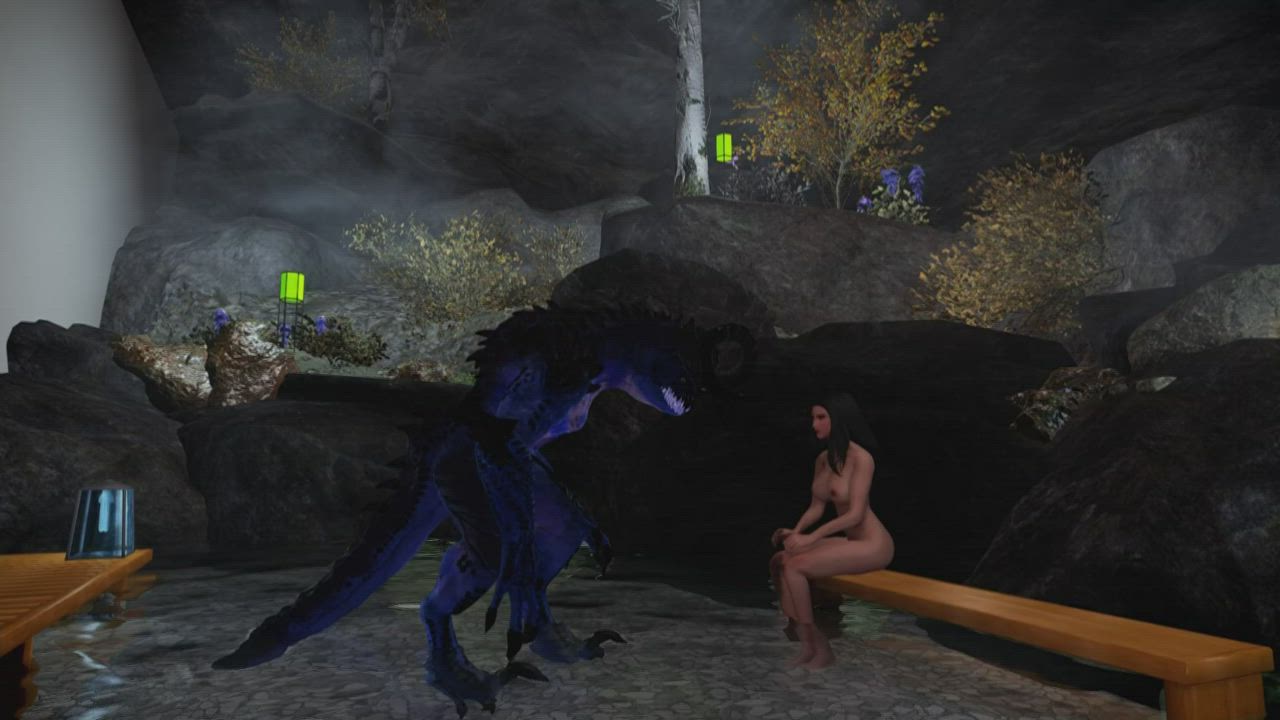 Tifa cucks deathclaw with insectoid (Palefire34) [Final Fantasy / Skyrim creature]