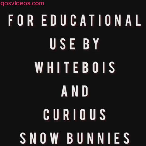 Educational use by curious race traitors