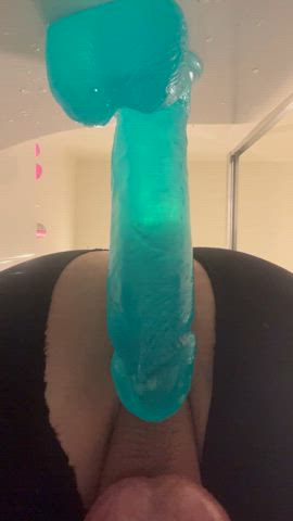 Love how small this huge dildo makes my feel