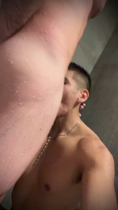 Gym shower 🥵🔥🔥