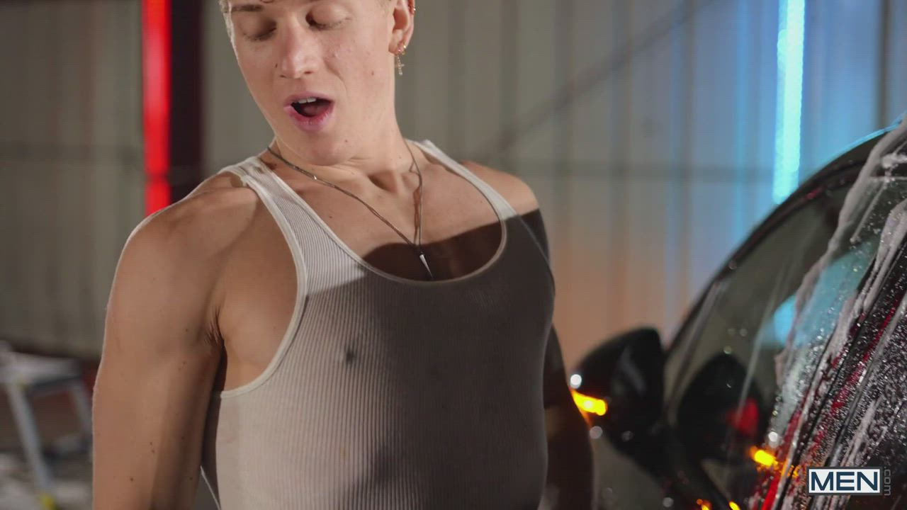 Car Sex Dancing Gay Jock Slow Motion Twink Wet clip