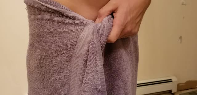 Softie in a soft towel