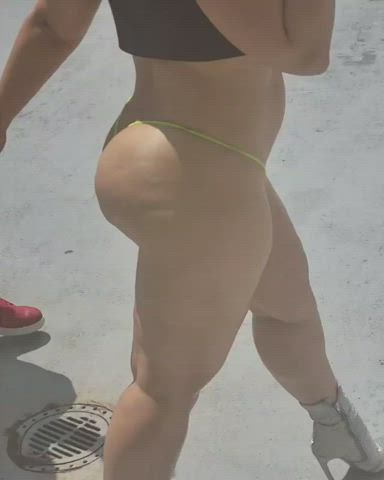 Big Ass Booty Pawg Thick Thong clip