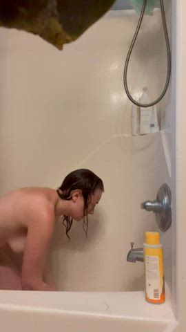 shower cleaning nude naked sexy clip