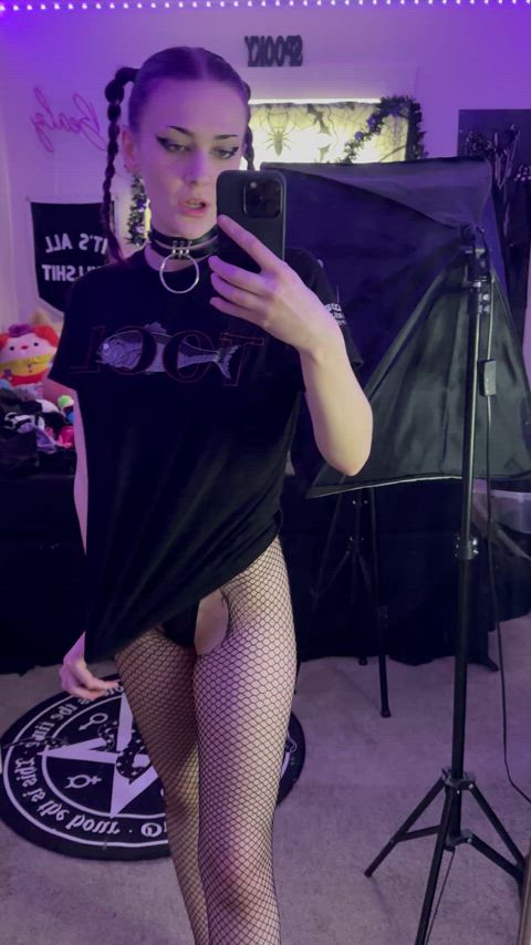 amateur cute emo goth onlyfans petite tits adorable-porn goth-girls tik-tok clip