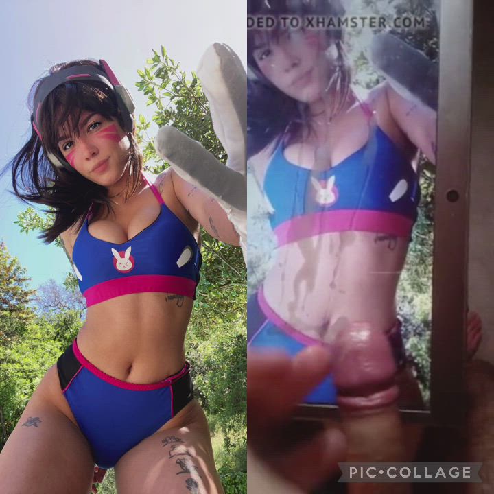 Iamhalsey D.va Cosplay 🤤