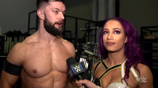 Who do Finn Bálor & Sasha Banks hope to face next in WWE Mixed Match Challenge?