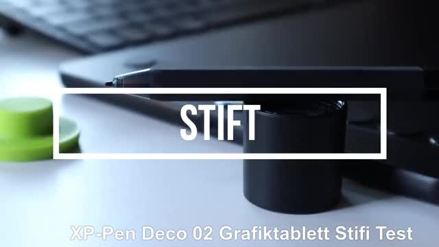 XP-Pen Deco 02 Grafiktablett Stifi Test