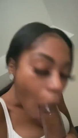 deepthroat doggystyle double blowjob ebony eye contact clip