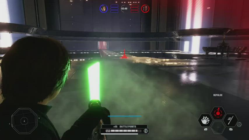 Darth Maul tried to force me off of the edge, but the force works in mysterious ways.