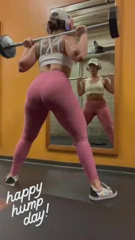 Ass Big Ass Booty Fitness Latina Leggings Model Workout clip