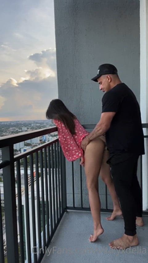 Hot Balcony Fuck 3