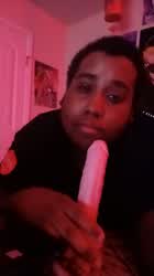 Blowjob Dildo Solo clip