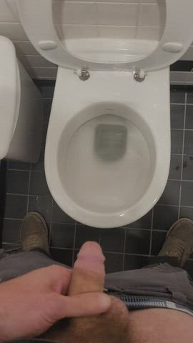 Bathroom Pee Peeing Piss Pissing Public Toilet clip