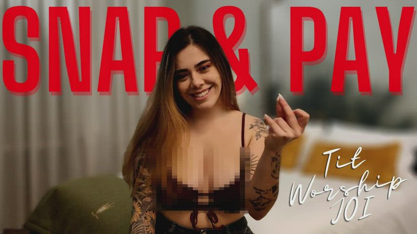 NEW CLIP! Worship my perfect censored tits while you pay me 💦