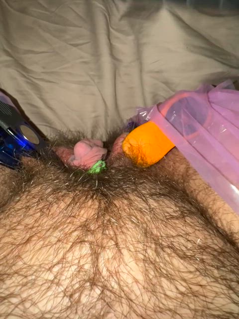 bdsm hairy pussy torture trans boy clip