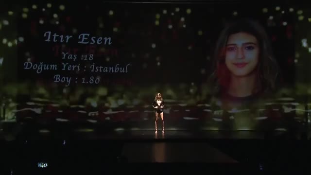 Miss Turkey 2017 Mayolu Geçiş