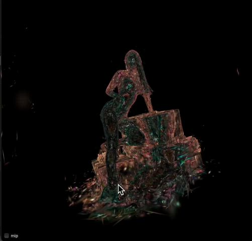 A snippet at Work-In-Progress in 6DOF Gaussian Splatting NSFW VR company